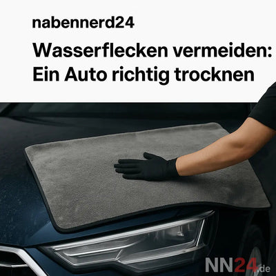 Schnelle Lösung: Wasserflecken vermeiden bei Auto-Pflege