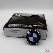 4er Set BMW Nabendeckel Feststehend Blau/Weiß nabennerd24.de